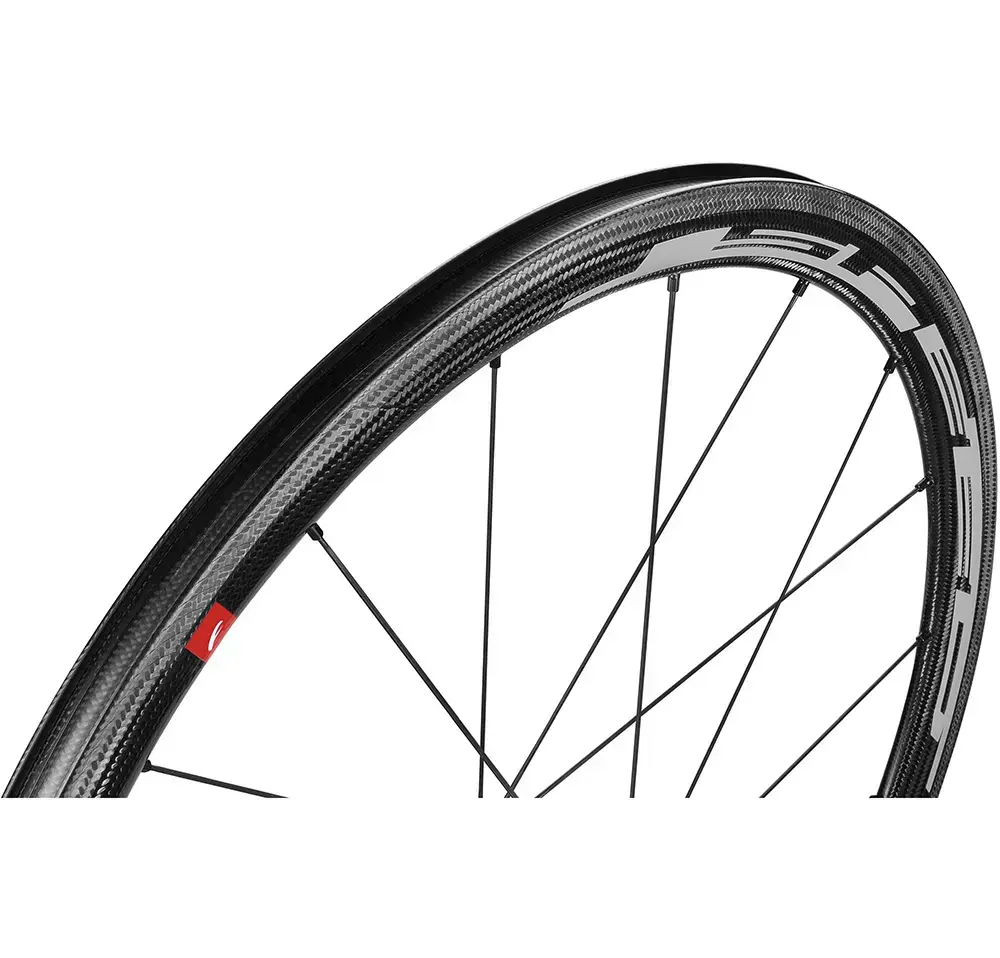 Fulcrum Speed 40 Carbon Race Wielset Zwart