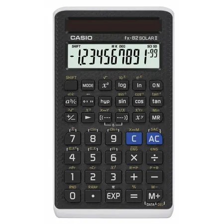 Casio Schulrechner FX-82 Solar II 12-stellig