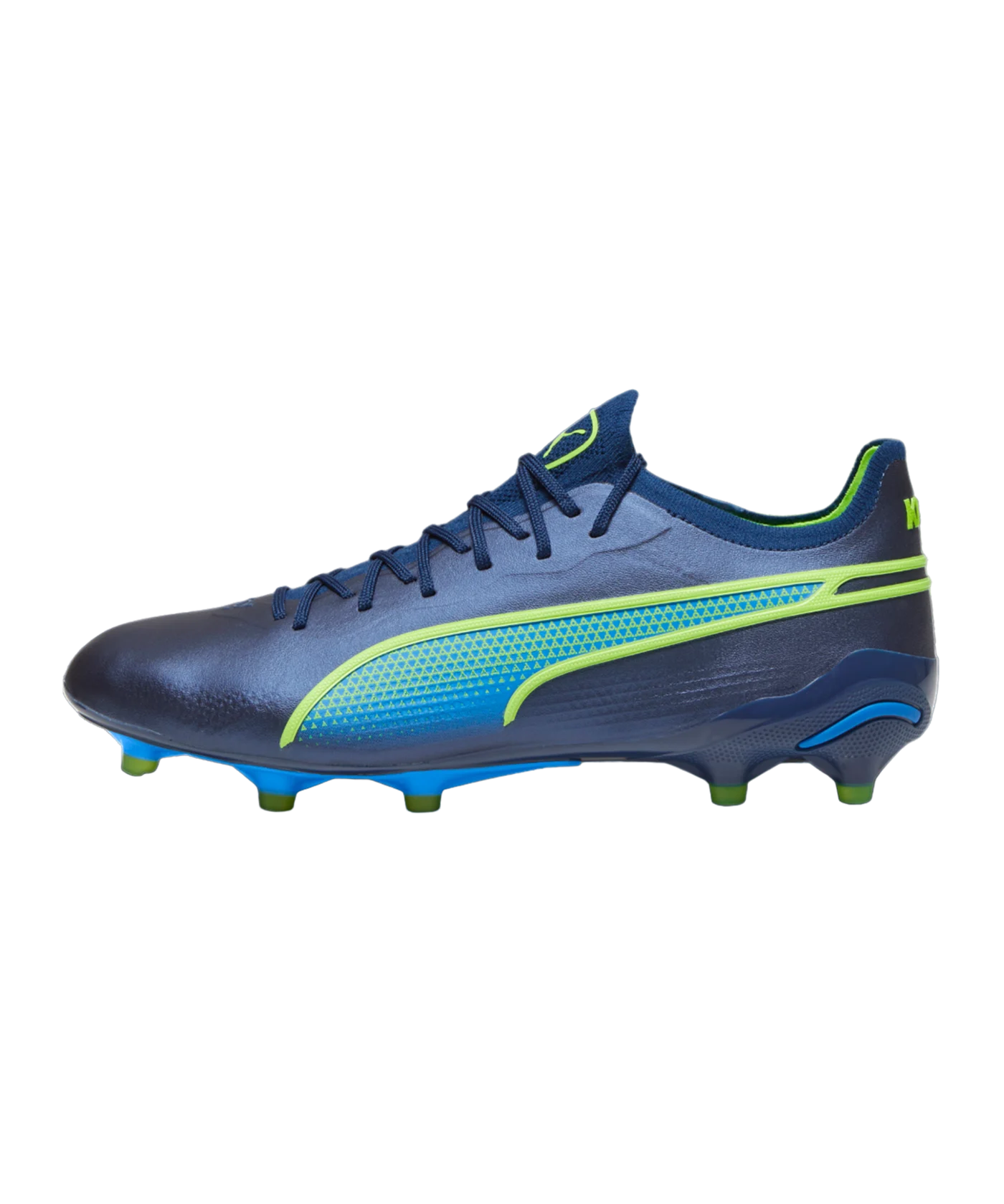PUMA KING Ultimate FG/AG Gear Up Blau Grün F04