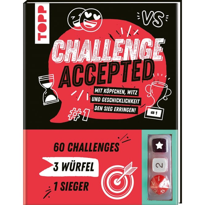 Challenge accepted - Mit Köpfchen, Witz und Geschicklichkeit den Sieg erringen!