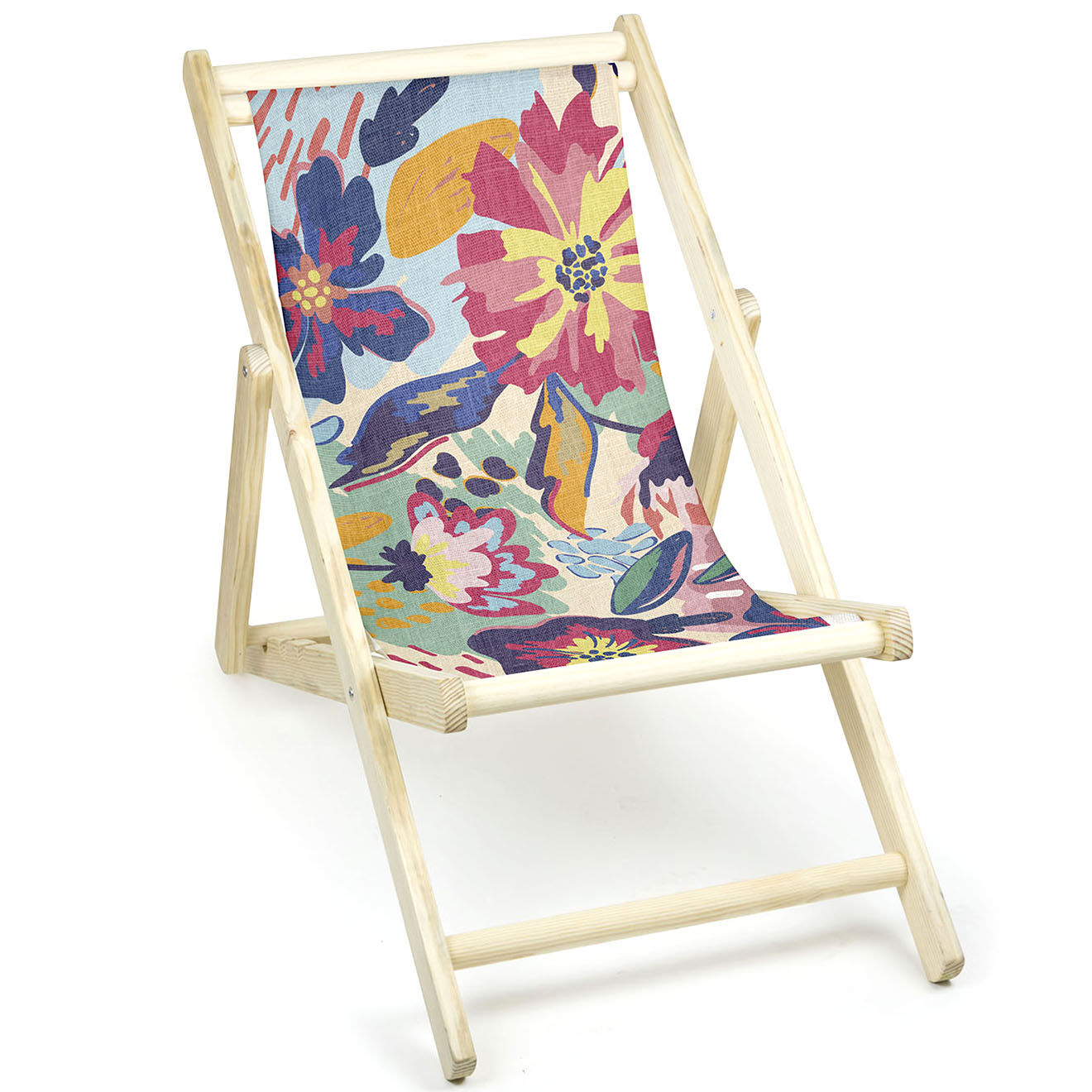 Tierra Bella Chilienne Colorful Flowers multicolore - 68x47x120 cm