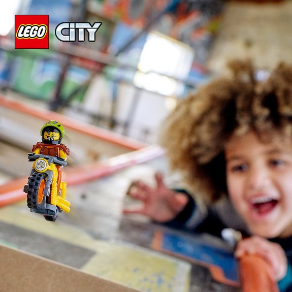 La moto de cascade Démolition LEGO® City Stuntz 60297