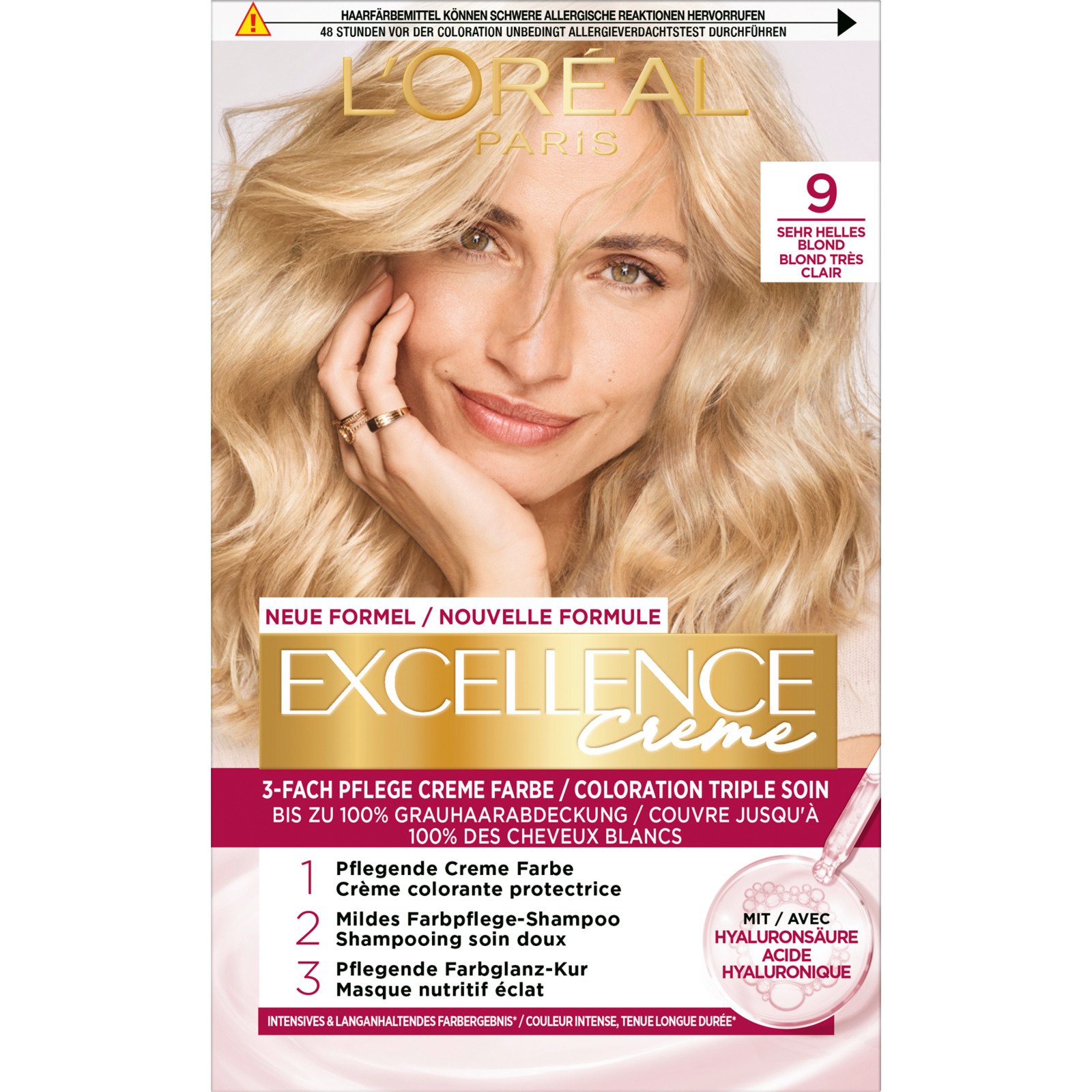 L'Oréal Excellence Crème Hellblond 9