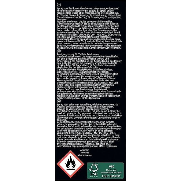 Nettoyant - multimédias - spray - 125 mL