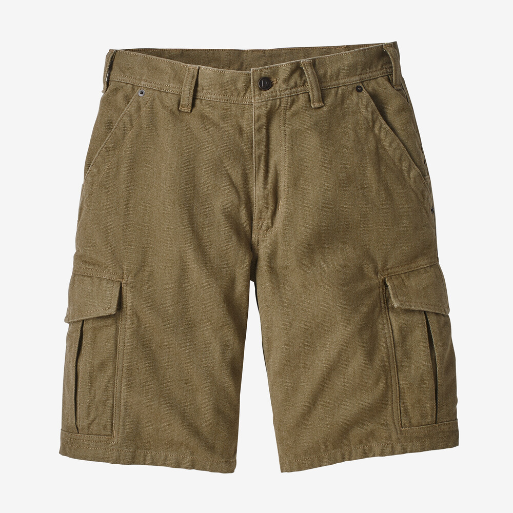 Iron Forge Cargo-Shorts aus Hanf-Canvas für Herren – 11 Zoll