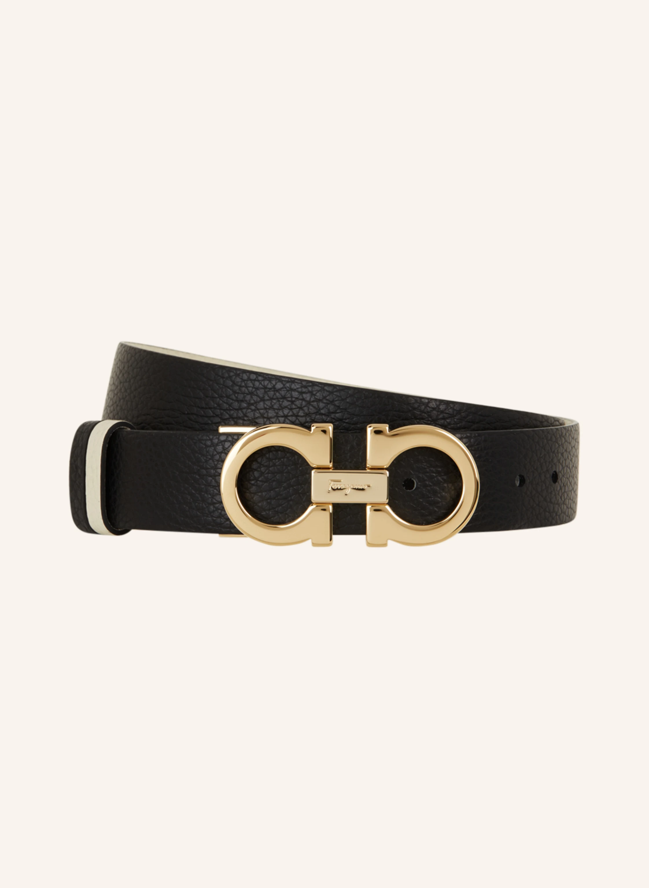 FERRAGAMO Ledergürtel zum Wenden