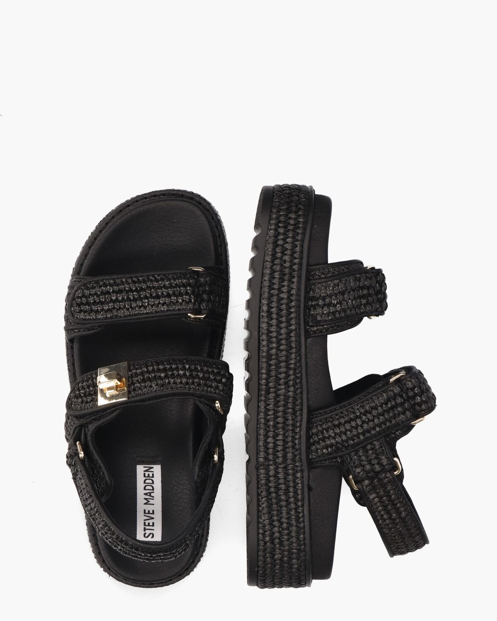 Steve Madden Bigmona Sandal Zwart Damessandalen