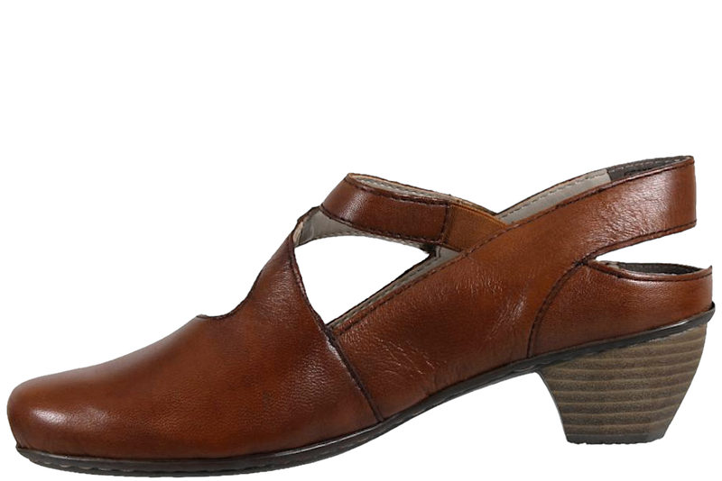 RIEKER PUMPS I BRUNT SKIND