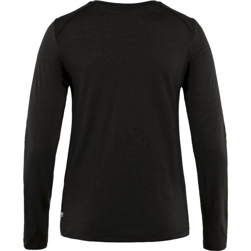 Abisko Wool LS - Maillot thermique laine mérinos femme