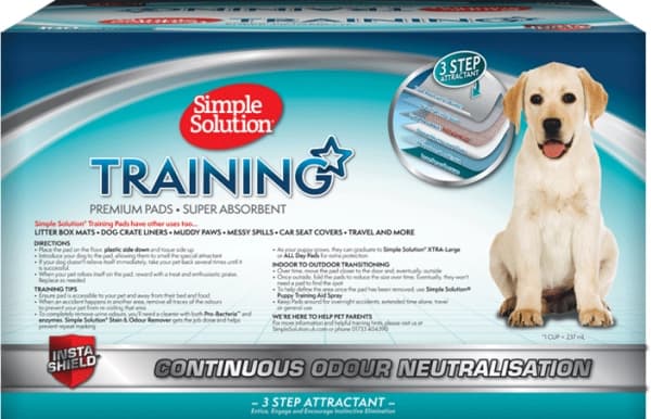Simple Solution SIMPLE PUPPY TRAINING PADS - FOUNDATIONS 100 pcs. 55x56cm