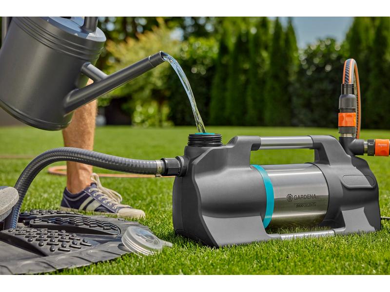 GARDENA Gartenpumpe 5600 Silent Leistungsstarke und besonders geräuscharme Gartenpumpe