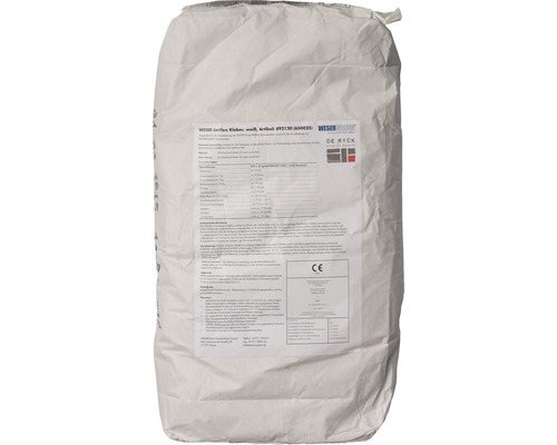 Speciale lijm voor zwembadrandstenen, wit, 25 kg