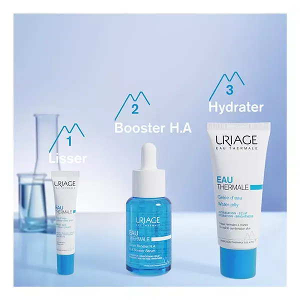 Água Termal Uriage em Gel Hidratante para Pele Normal a Mista 40ml