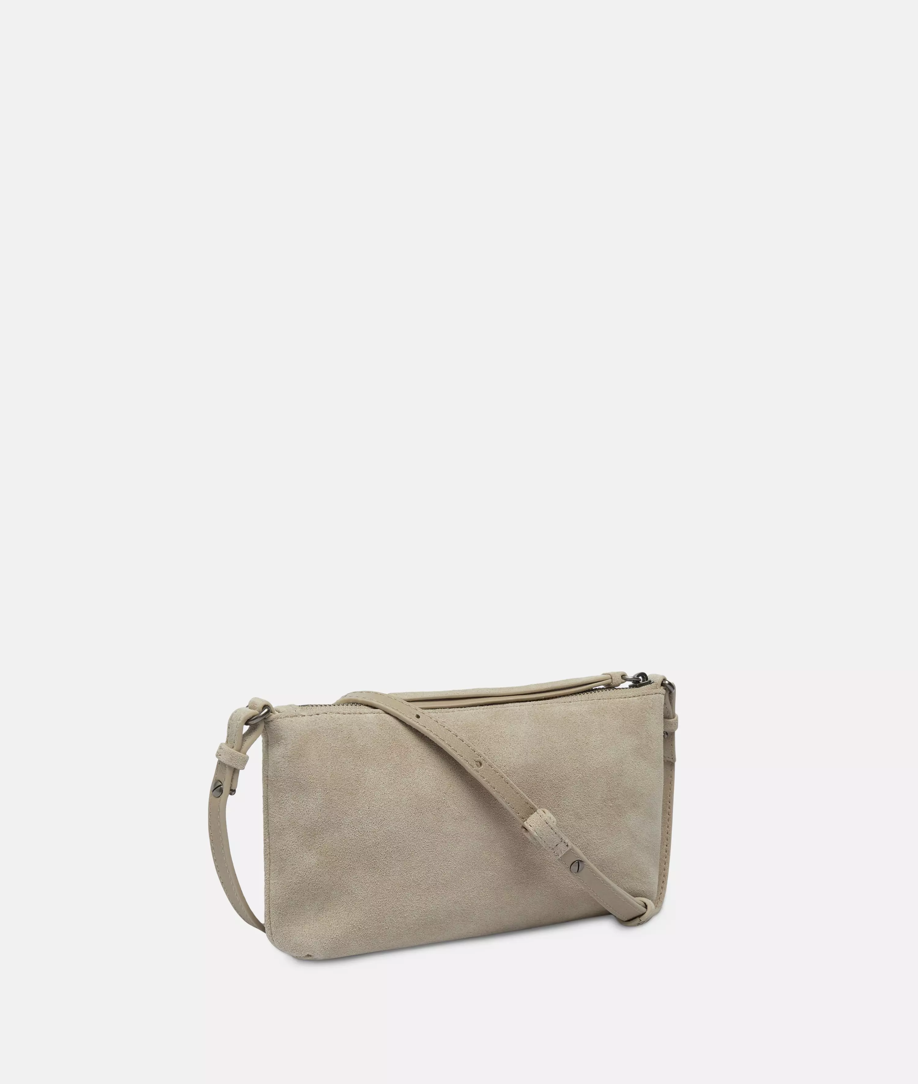 Crossbody Handy shoulder bag made from soft suede