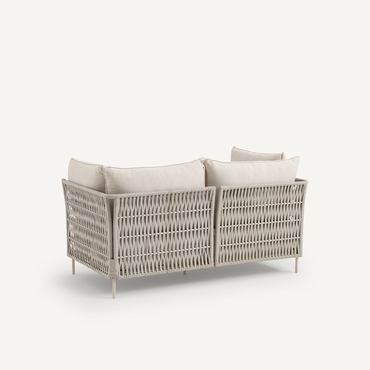 AM.PM<br>Banco de jardim de 2 lugares. Alças trançadas, Leandra