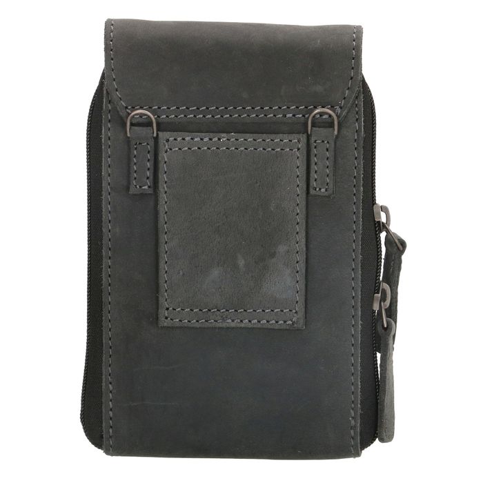 Hide & Stitches Idaho Telefoontasje Zwart