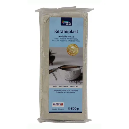 Glorex Keramiplast, weiß, 500 g