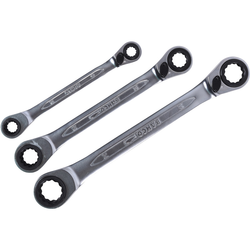 Bahco ratelsleutelset 3-delig S4RM/3T