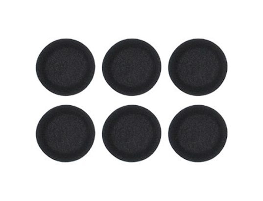KOSS - Lot 6 mousses pour casque type Portapro.Noir