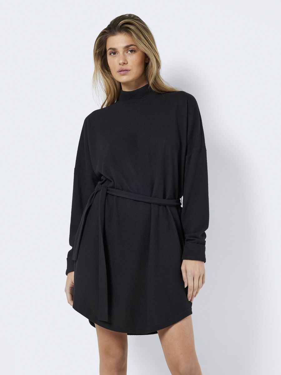 NMCity Ava L/S Short Dress NOOS | Noisy May Robe courte