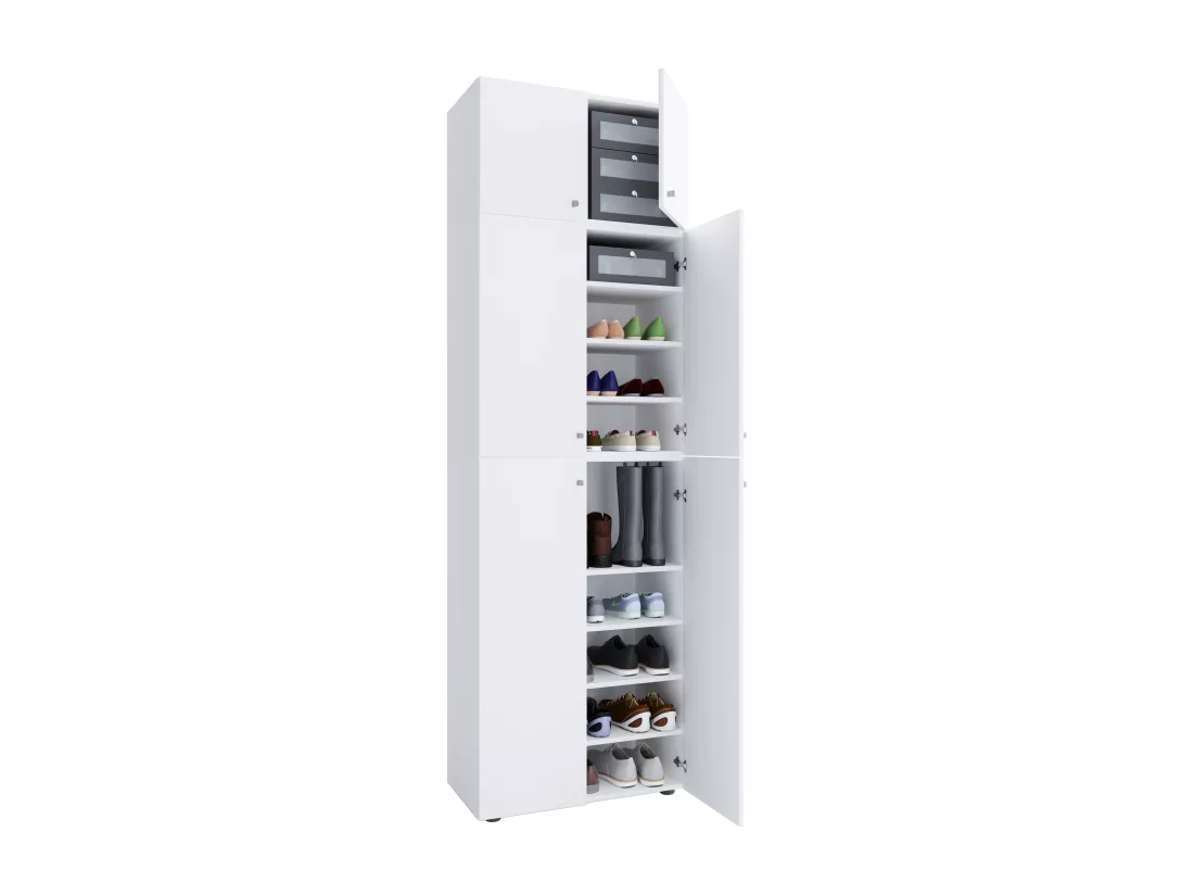 Armoire à chaussures Armoire à vêtements Lona 9f SA