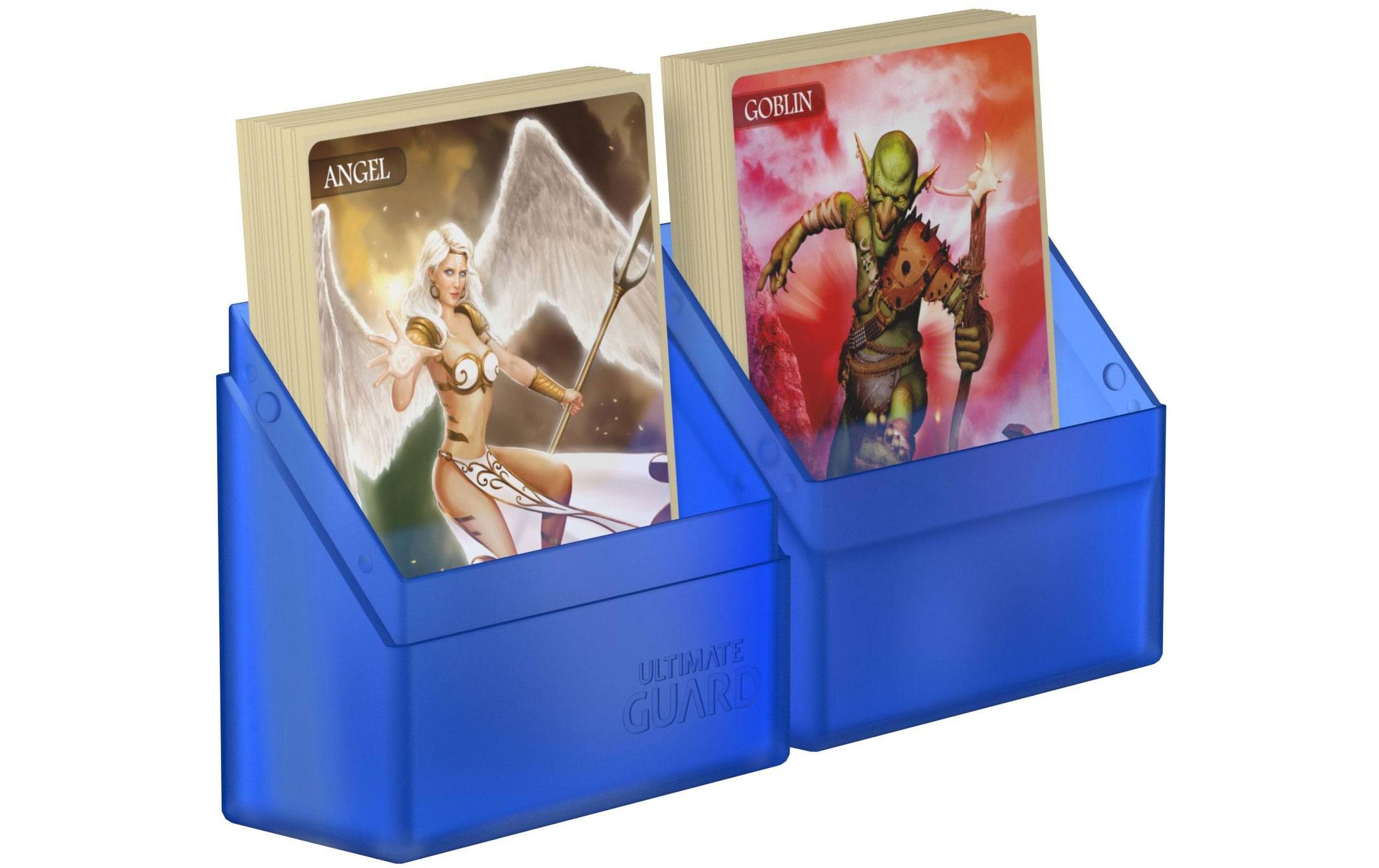 Kartenbox Boulder Deck Case Standardgrösse 40+ SapphireHandliche und feste Kartenbox mit Soft-Touch-Oberfläche