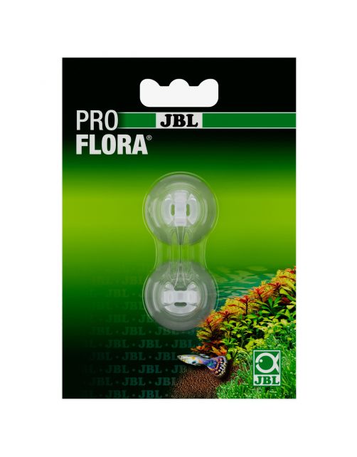 Jbl Zuignap Met Klem - Aquarium Toebehoren - 6 mm 2 stuks