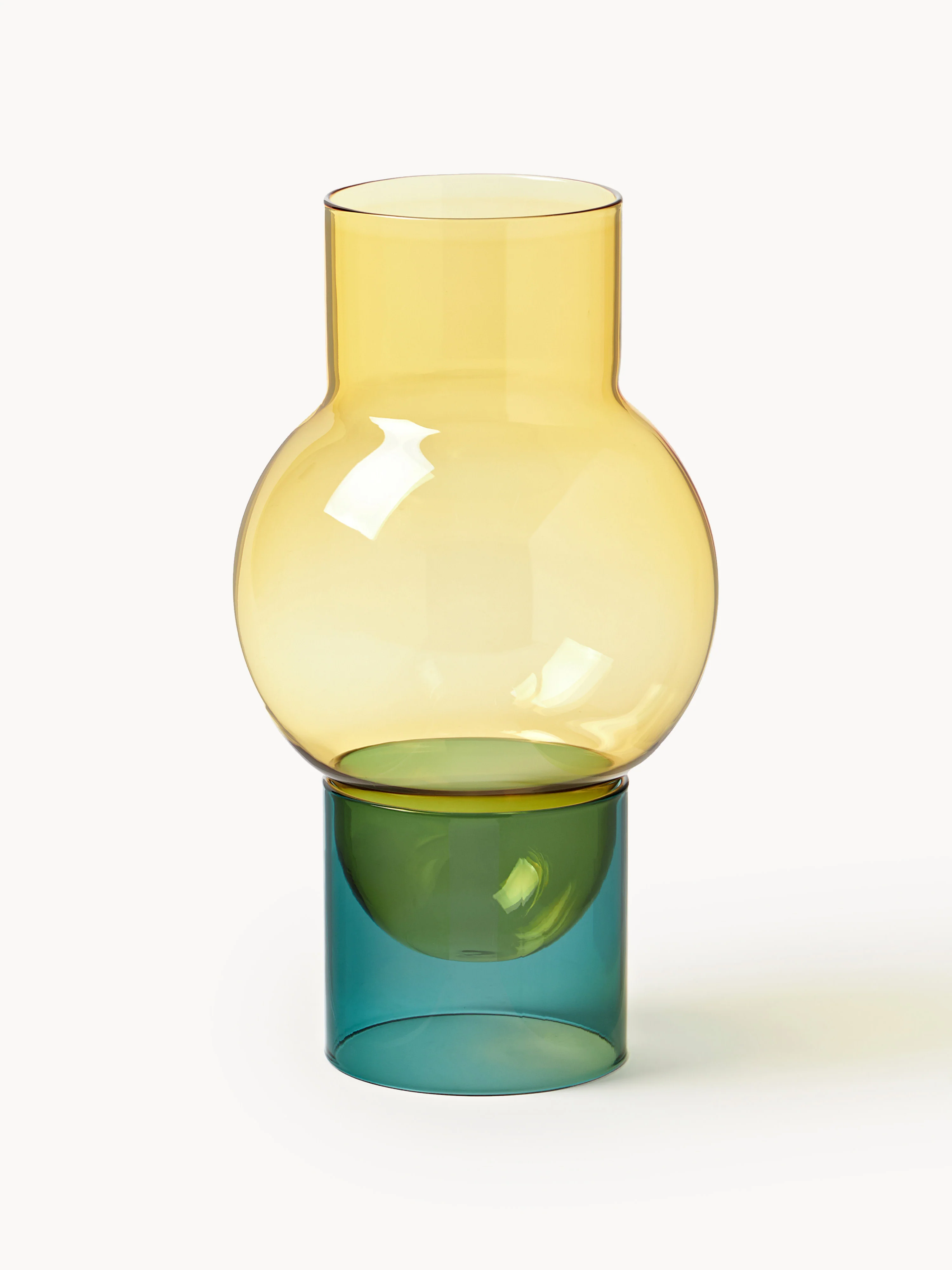 Mondgeblazen vaas Bubble, H 27 cm
