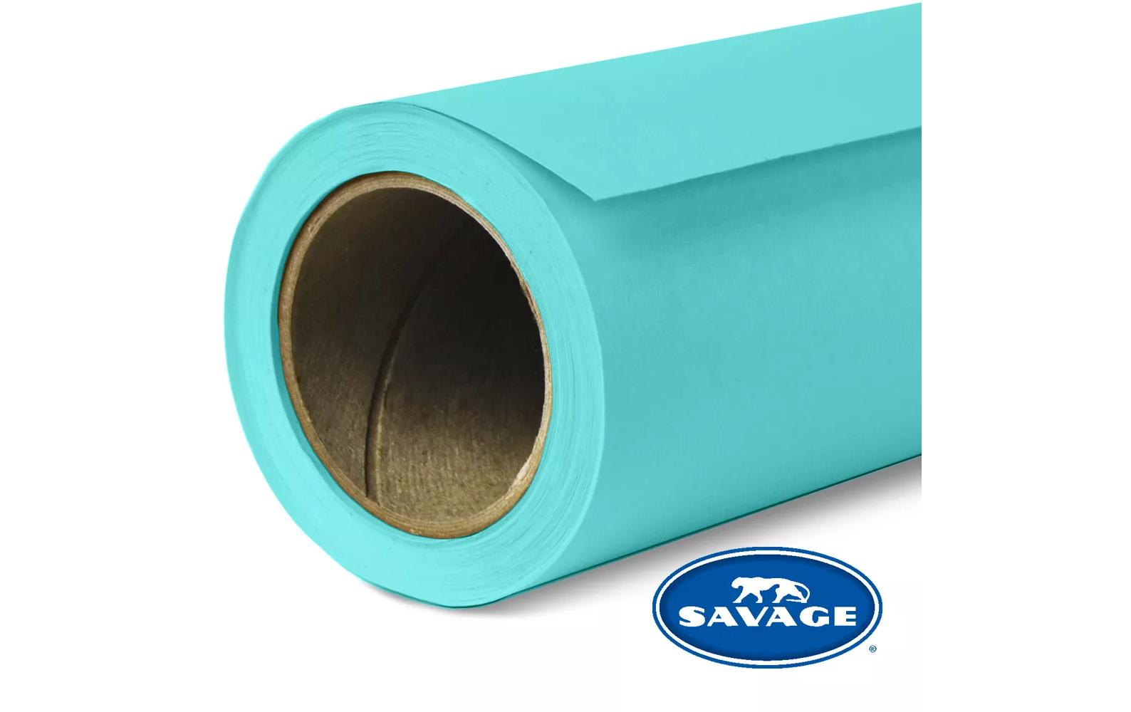 Hintergrund Papier 2.72 x 11m Baby Blue<br>Das Hintergrundpapier von Savage