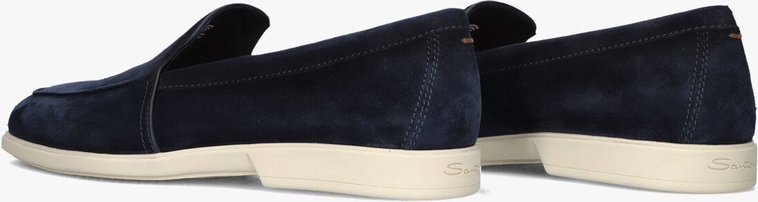 blauwe santoni instappers 18829 malibu