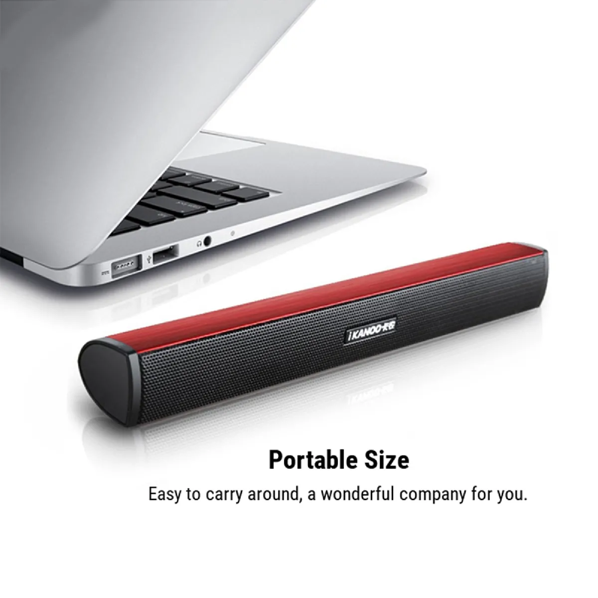 Universal Colonne Rouge USB - Noir
