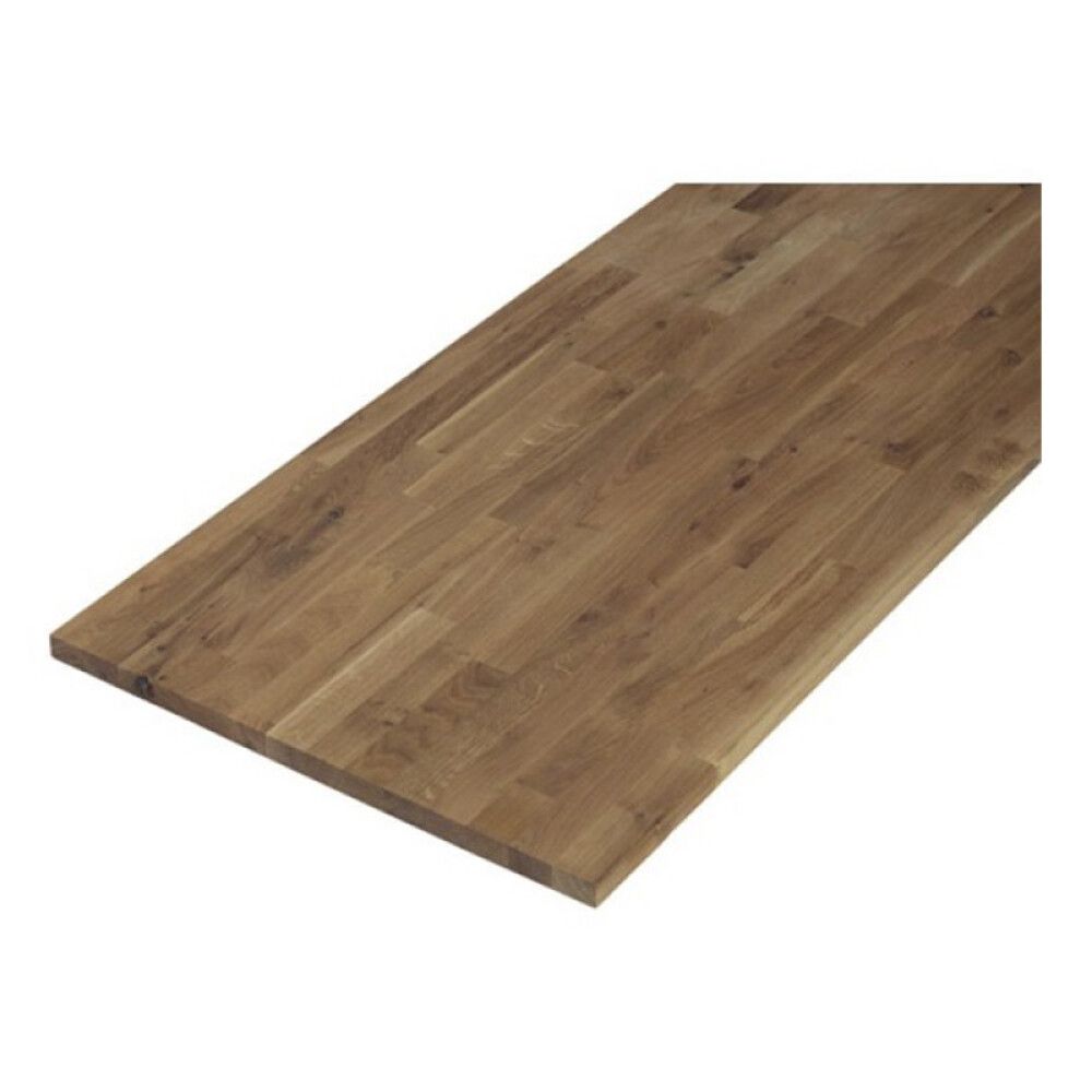 BENKEPLATE DLH EIK 40X635X3020MM GRUNNOLJET