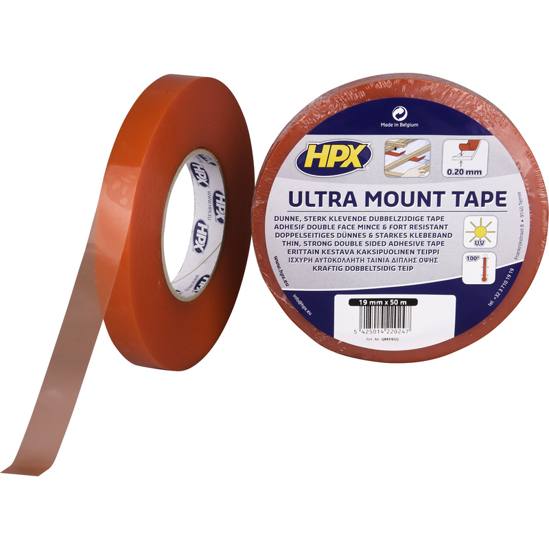 HPX bevestigingstape 19mmx50m
