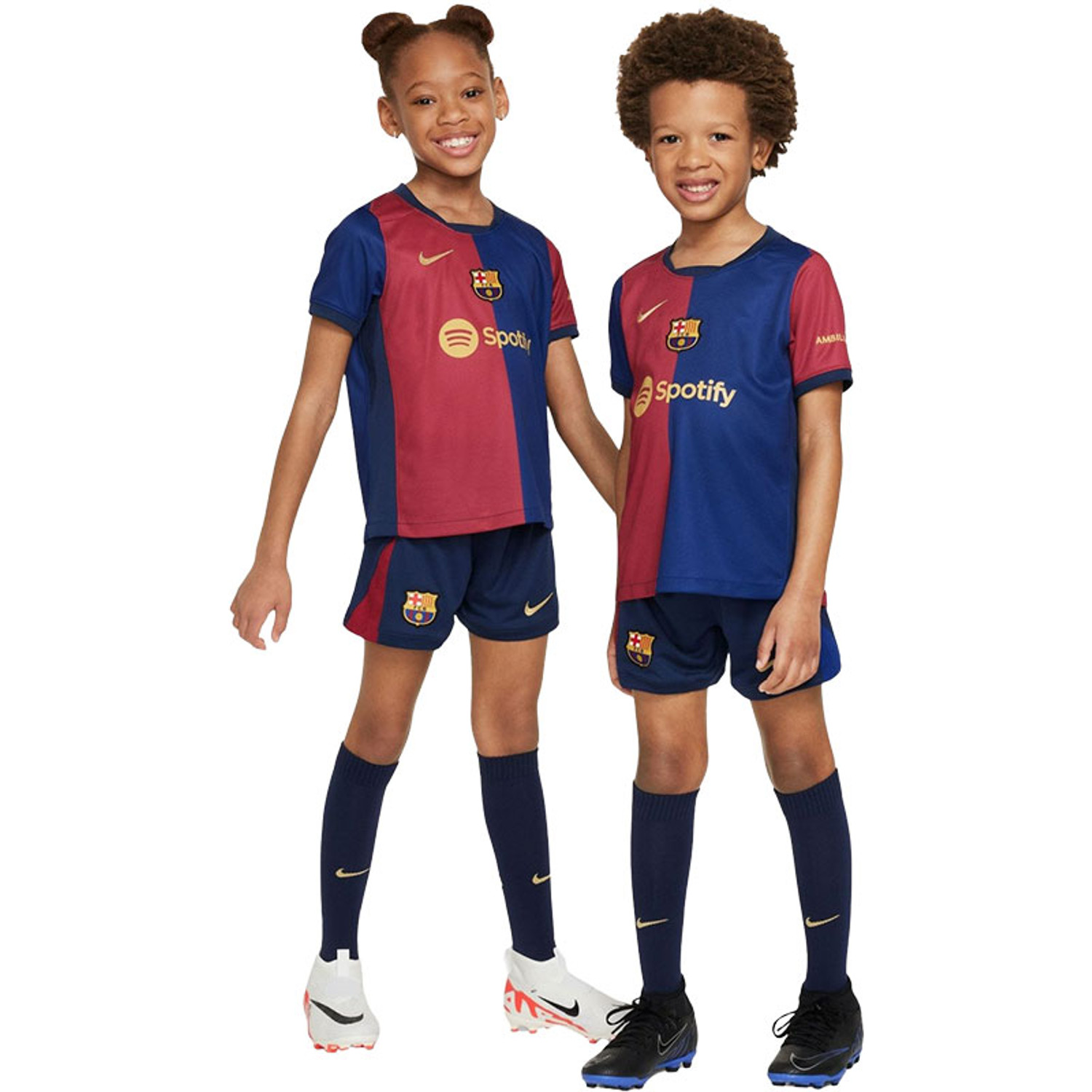 Nike FC Barcelona Thuis Tenue Little Kids