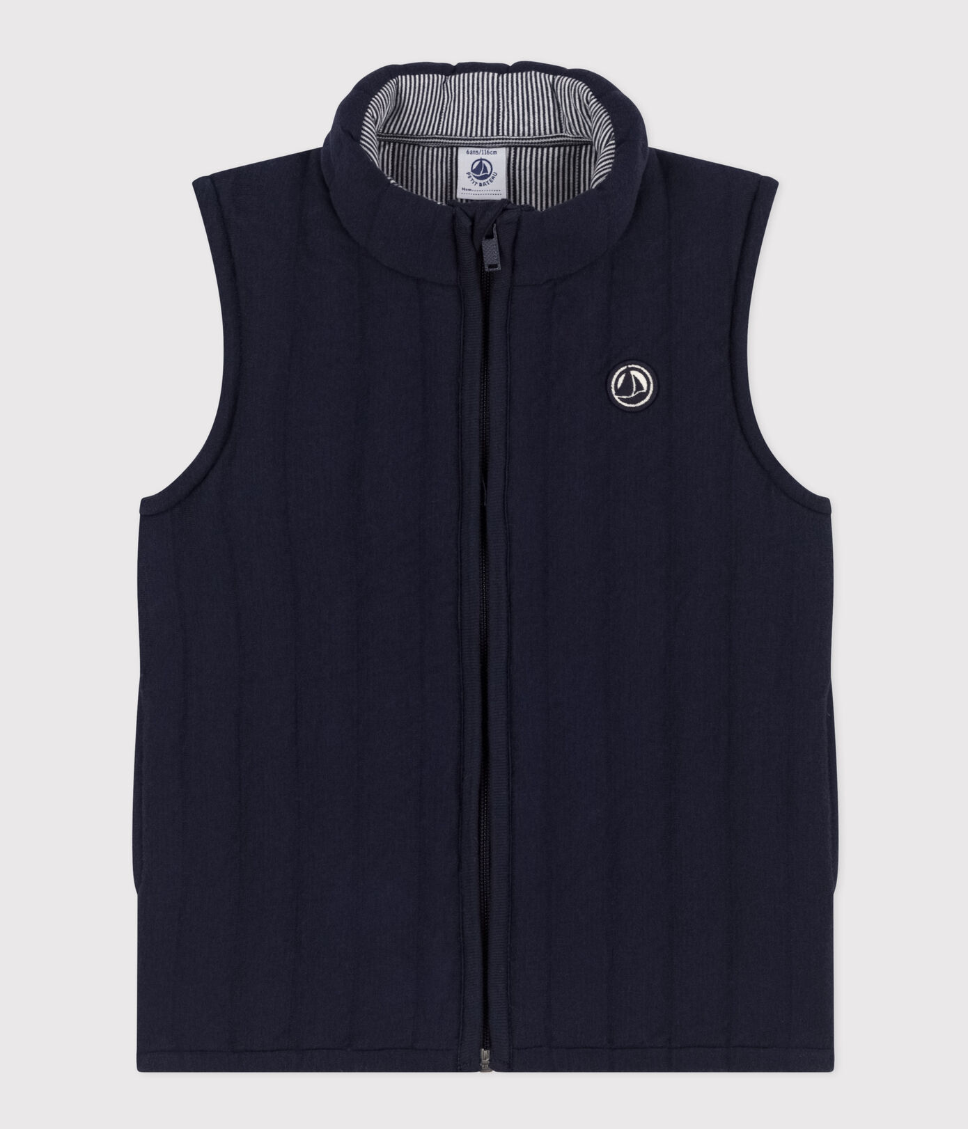 Veste sans manche en tubique enfant fille / garçon