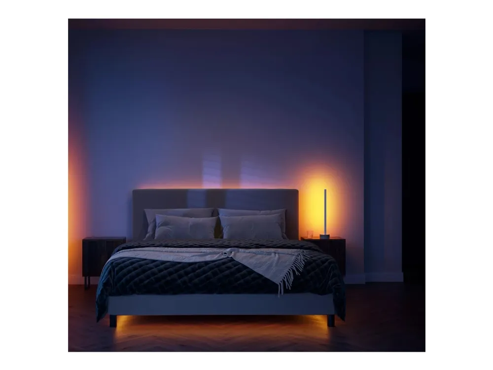 Philips Hue White and Color Ambiance Signe gradient - Bordlampe - Oak