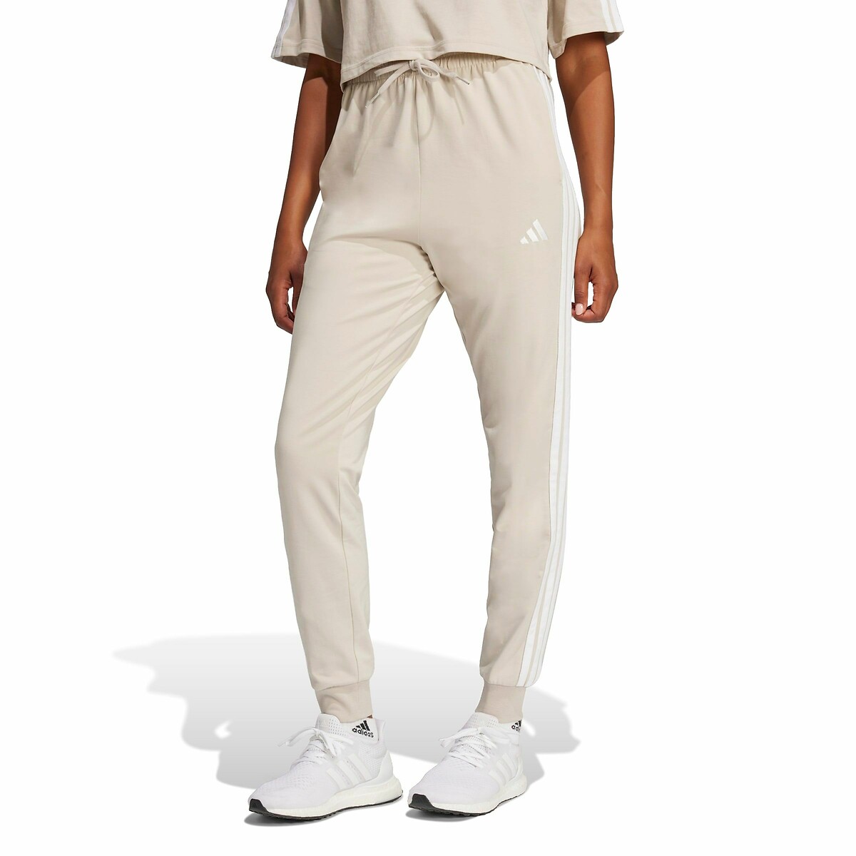 ROUPAS ESPORTIVAS ADIDAS<br>Achatados em fleece Essentials 3 listras