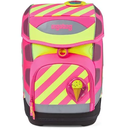 ergobag CUBO Schulrucksack-Set StrahleBär, 5-teilig
