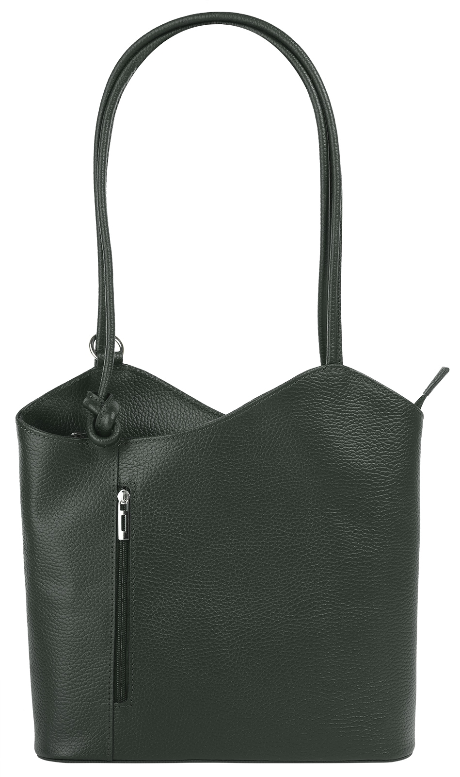Cluty Cityrucksack echt Leder, Made in Italy