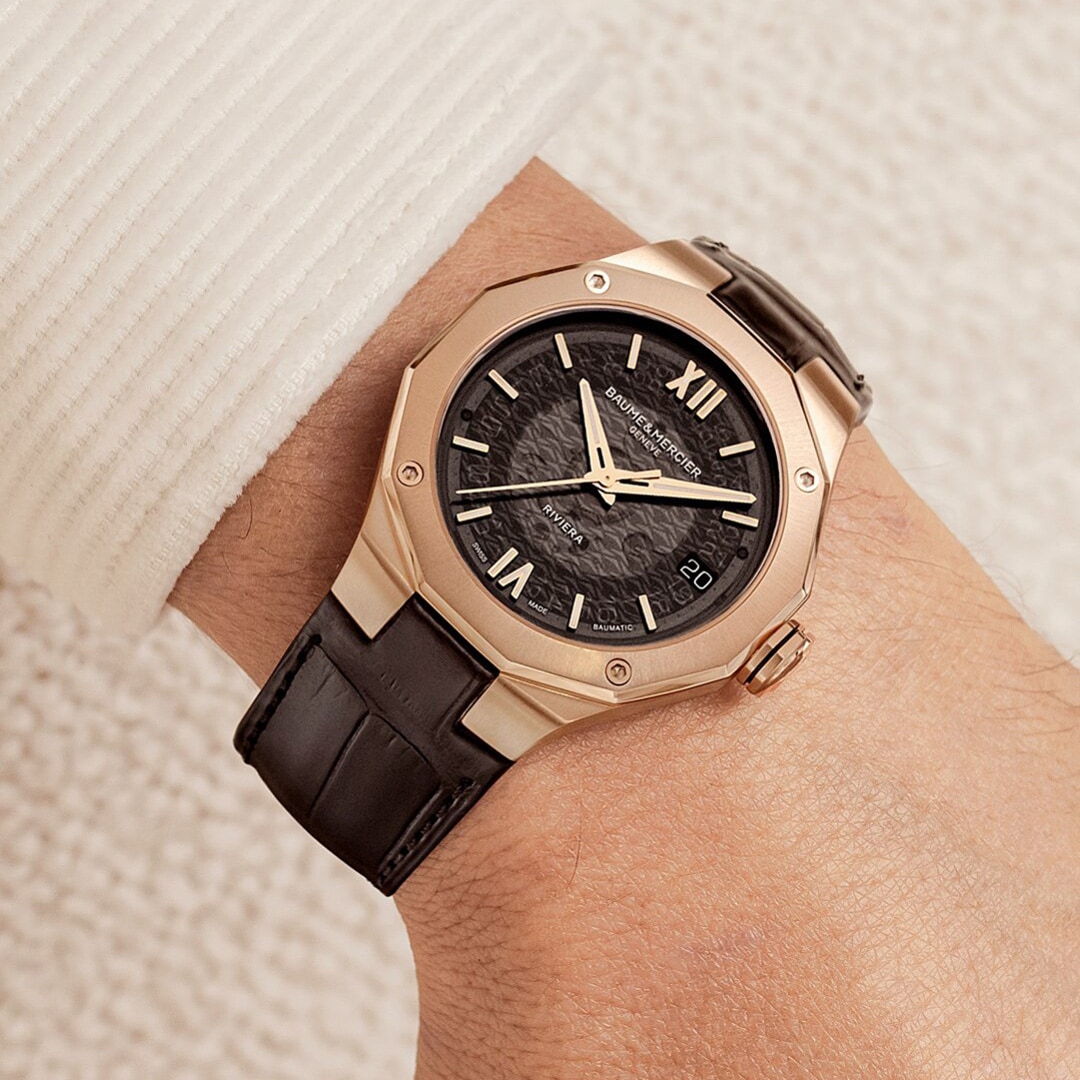 Baume et Mercier Riviera Gold 10787 Baumatic Ø 39mm