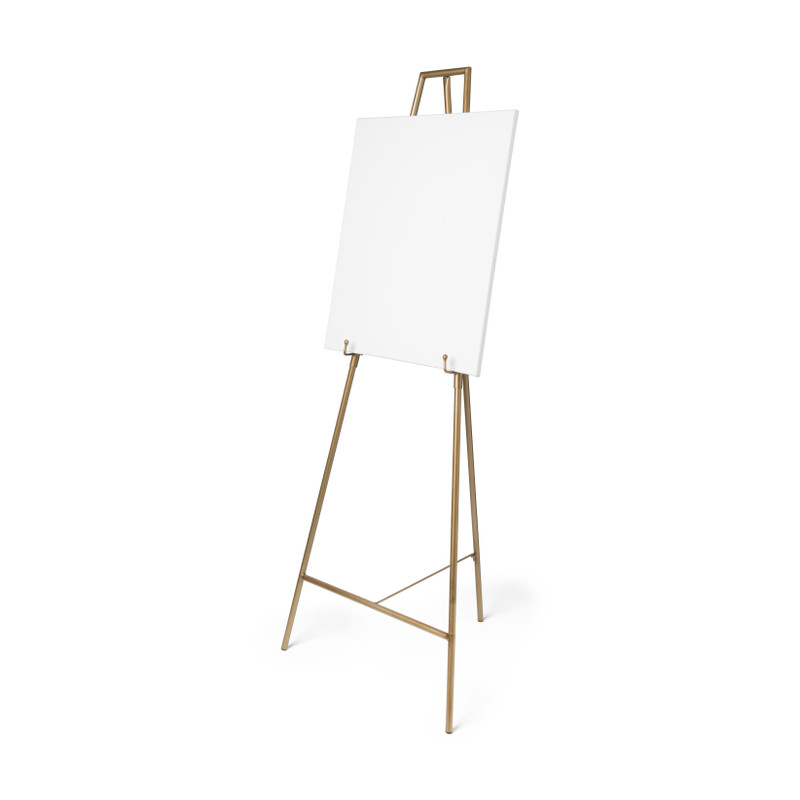Schildersezel - goud - 146.7 cm