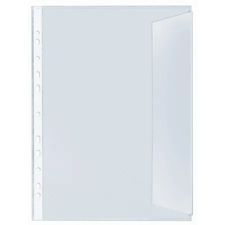 Veloflex Dokumentenhüllen Folioformat, transparent