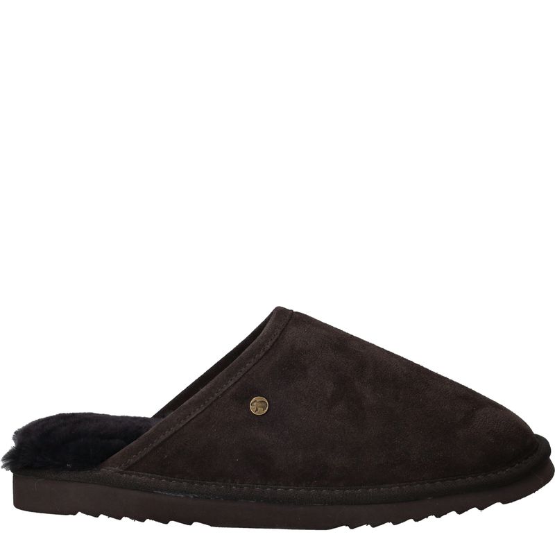 Warmbat Classic Pantoffels Bruin Heren