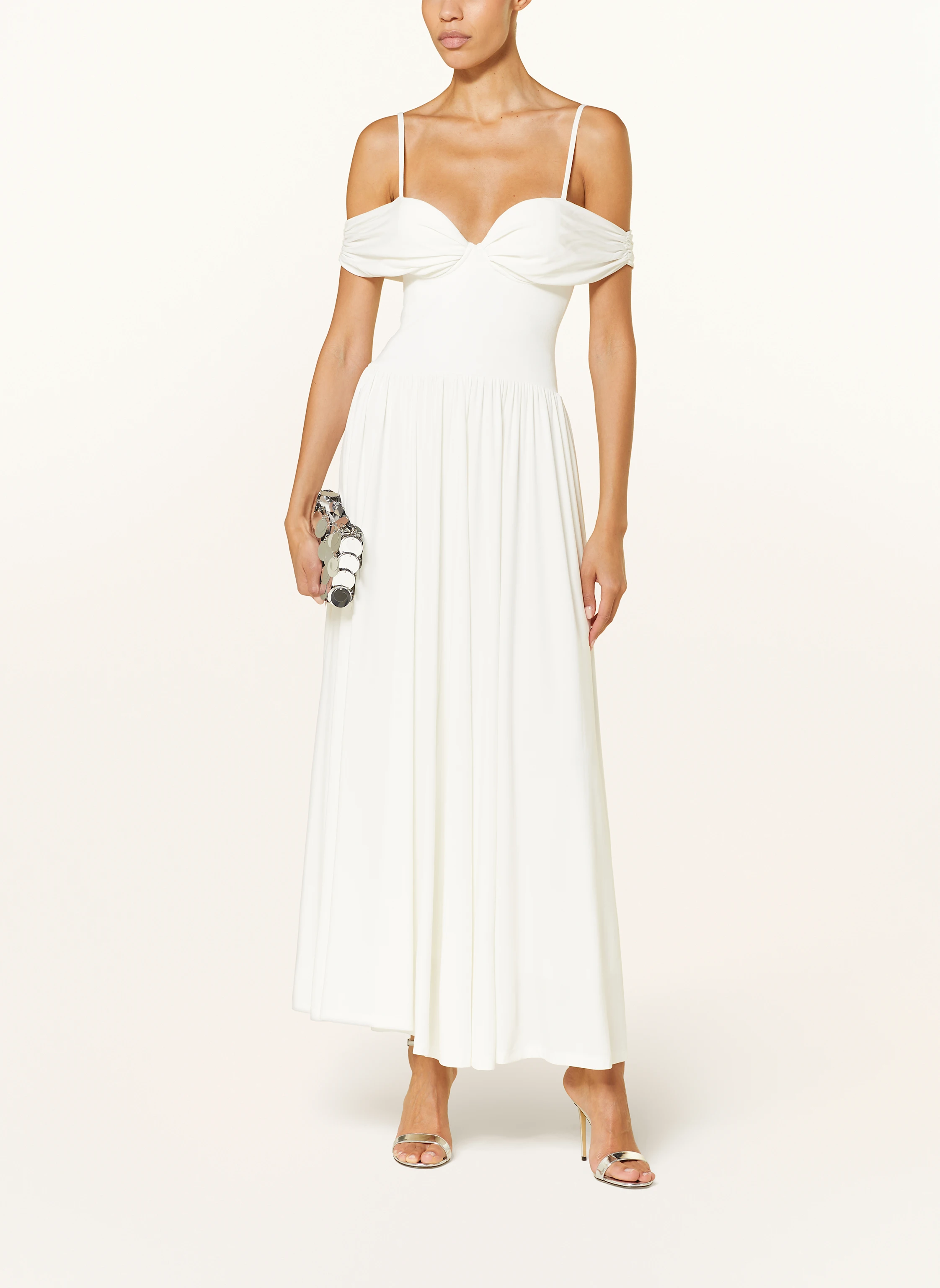 SIMKHAI Cocktailkleid AMARANTHA im Materialmix