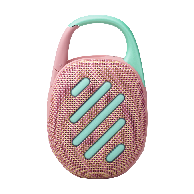 JBL - Clip5 Portable Bluetooth Speaker - Pink