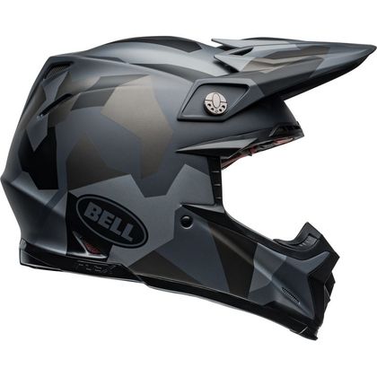 Casque cross Bell MOTO-9S FLEX ROVER 2024 - Vert / Gris