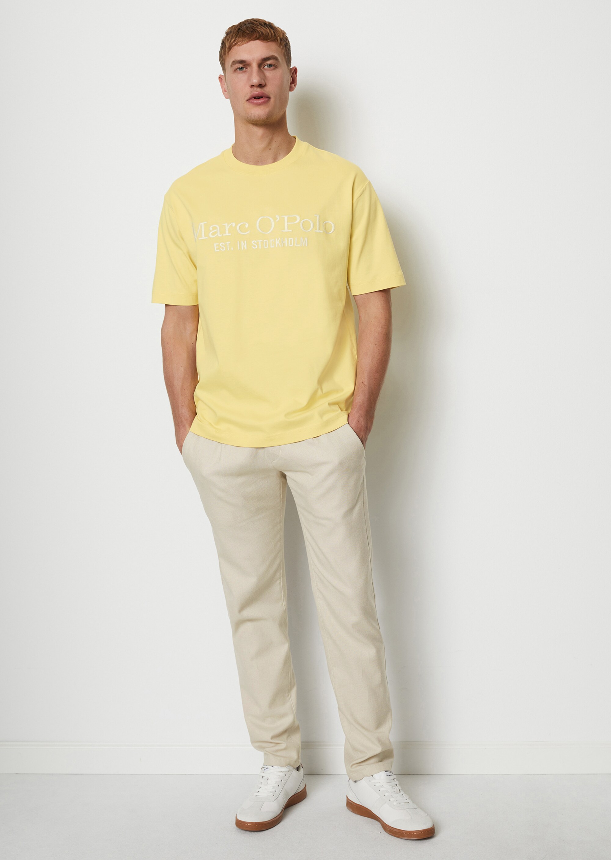 T-Shirt relaxed aus schwerer Bio-Baumwoll-Qualität