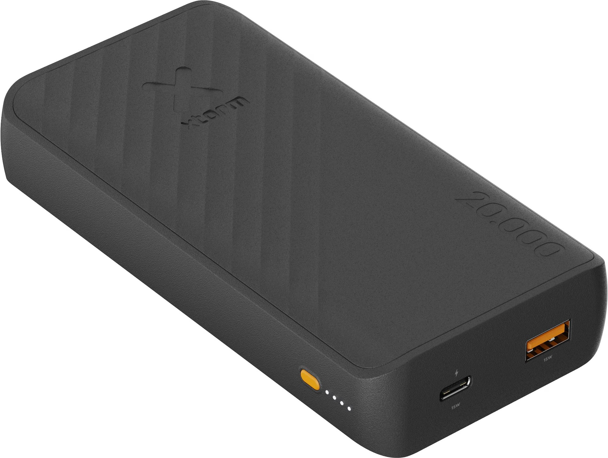 (15W) 20000mAh Go2 Series USB C / USB A Powerbank Fast Charge Ladegerät (XG2201) - Charcoal Black