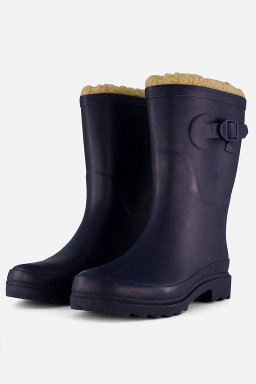 XQ Footwear Regenlaarzen blauw Rubber
