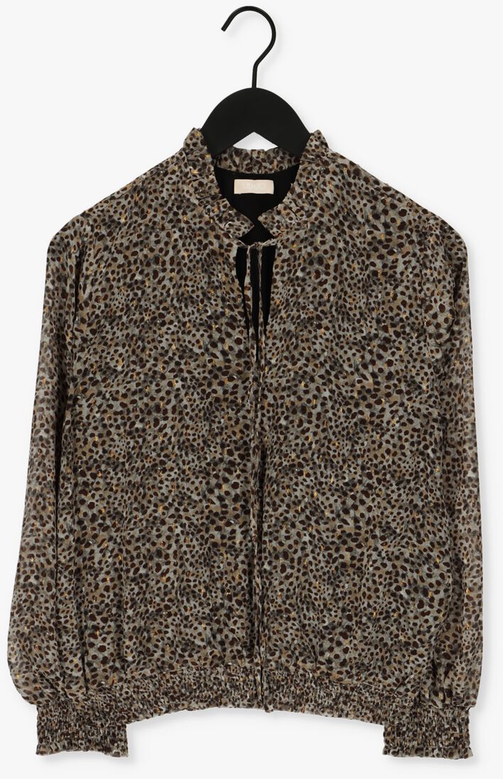 LIU JO bruine liu jo blouse tunica ts nav creponne